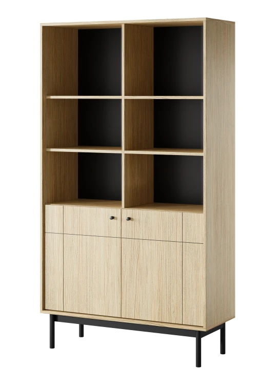 jinsei-dab-linea-regal-104-cm-bez-przeszklenia-bok.webp