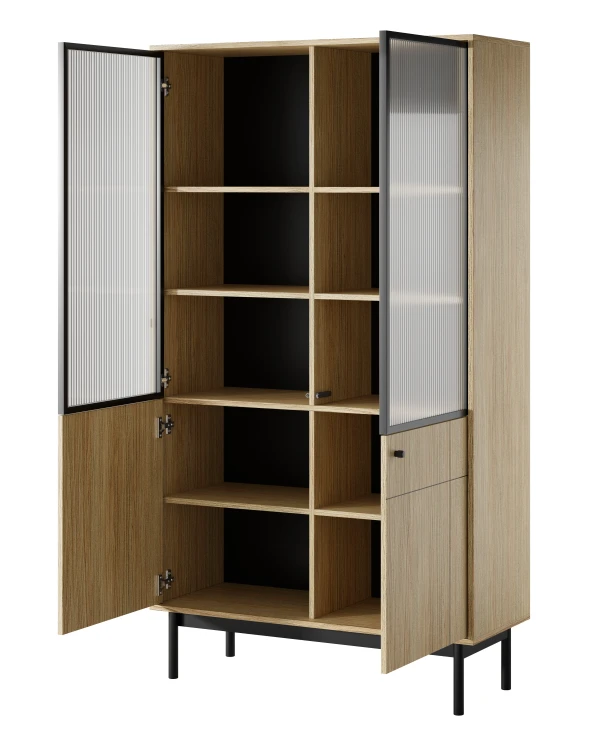 jinsei-dab-linea-witryna-104-cm-z-przeszkleniem-bok-otwarta.webp