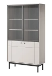 Witryna JINSEI kaszmir 104 cm ryflowane szkło 