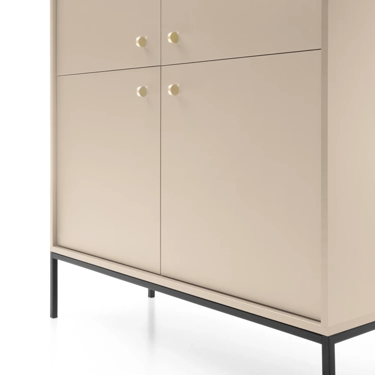 komoda-movo-bezowa-stelaz-czarny-104-cm-detal-bok-2.webp