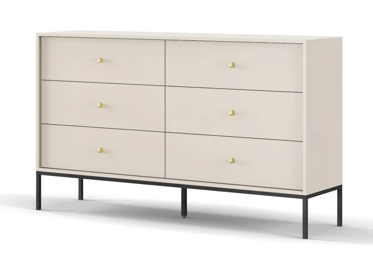 komoda-movo-bezowa-stelaz-czarny-154-cm-bok.webp
