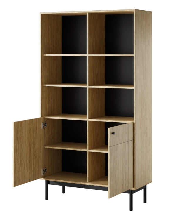 jinsei-dab-linea-regal-104-cm-bez-przeszklenia-bok-otwarta.webp