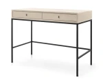 Toaletka Movo beżowa 104 cm z czarnym stelażem