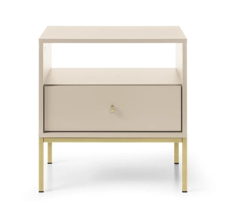 stolik-nocny-movo-bezowy-stelaz-zloty-54-cm-front.webp
