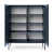 komoda-movo-granatowa-stelaz-czarny-104-cm-front-otwarta.webp