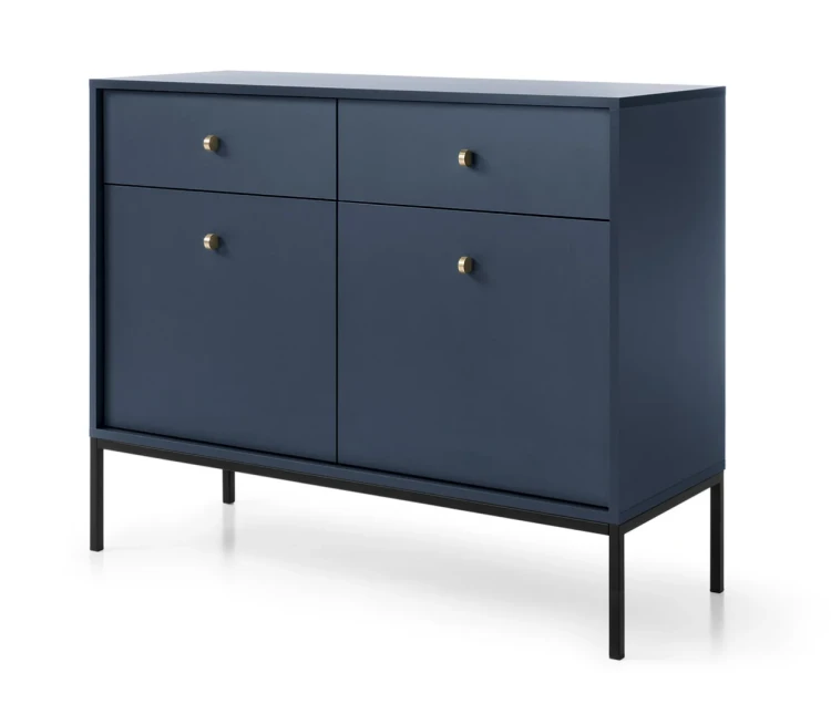 komoda-movo-granatowa-stelaz-czarny-104-cm-bok-2.webp