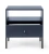 stolik-nocny-movo-granatowy-stelaz-czarny-54-cm-front-otwarta.webp
