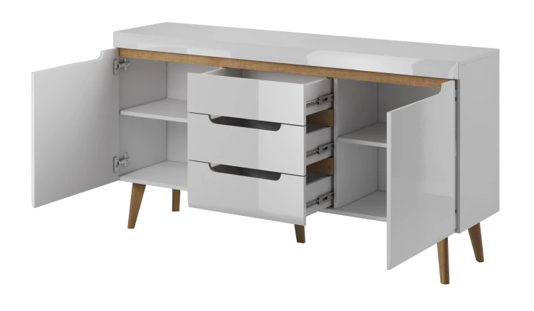 komoda-navari-biala-polysk-dab-riviera-160-cm-bok-otwarta.webp