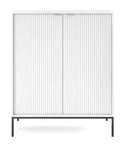 komoda-nilo-bialy-stelaz-czarny-104-cm-front.webp