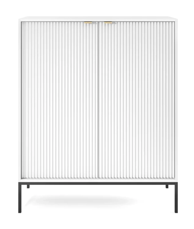 komoda-nilo-bialy-stelaz-czarny-104-cm-front.webp