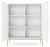 komoda-nilo-bialy-stelaz-zloty-104-cm-front-otwarta.webp