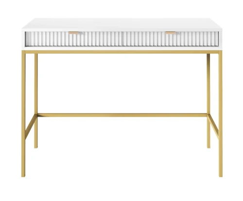 toaletka-nilo-bialy-stelaz-zloty-104-cm-front.webp