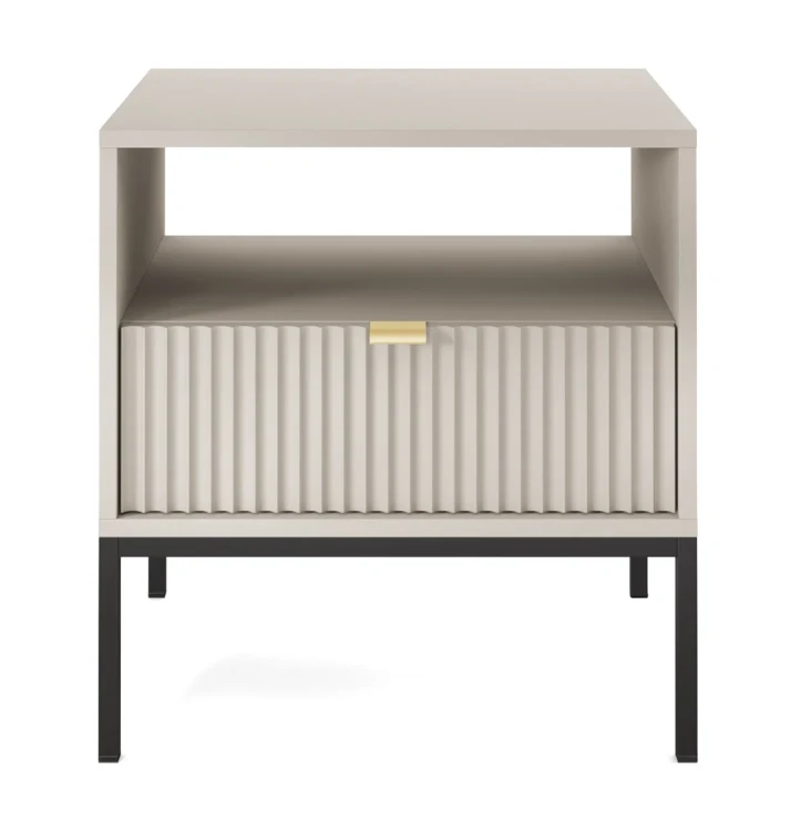 stolik-nocny-nilo-kaszmir-stelaz-czarny-54-cm-front.webp