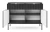 komoda-nilo-czarna-stelaz-czarny-104-cm-front-otwarta-2.webp