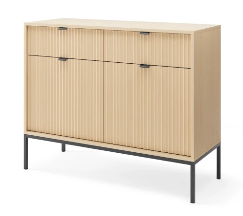 komoda-nilo-dab-vicenza-stelaz-czarny-104-cm-bok-2.webp