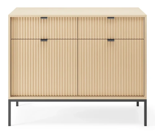 komoda-nilo-dab-vicenza-stelaz-czarny-104-cm-front-2.webp