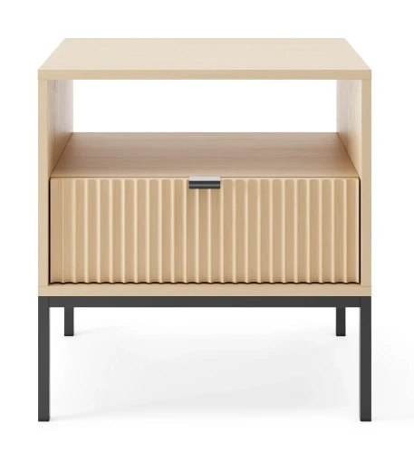 stolik-nocny-nilo-dab-vicenza-stelaz-czarny-54-cm-front.webp