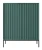 komoda-nilo-zielona-stelaz-czarny-uchwyt-czarny-104-cm-front.webp