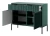 komoda-nilo-zielona-stelaz-czarny-uchwyt-czarny-104-cm-bok-otwarta-2.webp