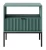 stolik-nocny-nilo-zielony-stelaz-czarny-uchwyt-czarny-54-cm-front.webp