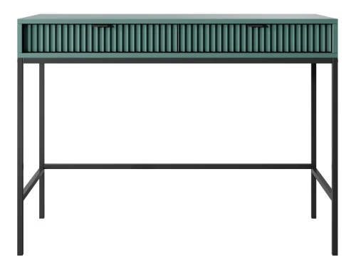 toaletka-nilo-zielona-stelaz-czarny-uchwyt-czarny-104-cm-front.webp