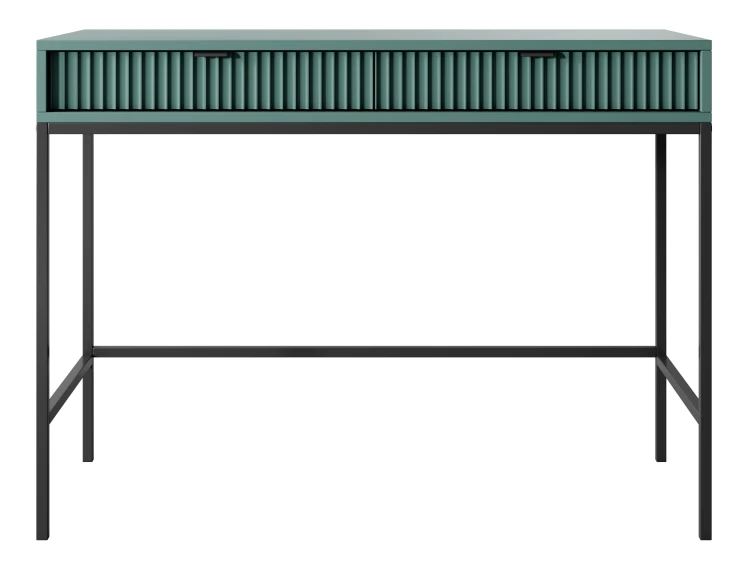 toaletka-nilo-zielona-stelaz-czarny-uchwyt-czarny-104-cm-front.webp
