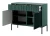 komoda-nilo-zielona-stelaz-czarny-uchwyt-zloty-104-cm-bok-otwarta-2.webp