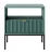 stolik-nocny-nilo-zielony-stelaz-czarny-uchwyt-zloty-54-cm-front.webp