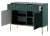 komoda-nilo-zielona-stelaz-zloty-uchwyt-zloty-104-cm-bok-otwarta-2.webp