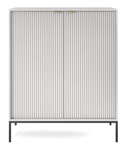 komoda-nilo-szara-stelaz-czarny-104-cm-front.webp