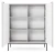 komoda-nilo-szara-stelaz-czarny-104-cm-front-otwarta.webp