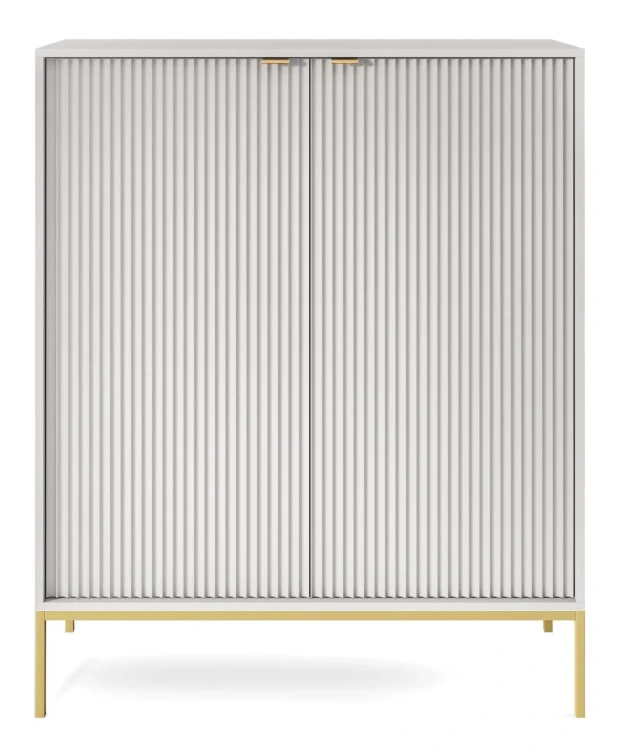 komoda-nilo-szara-stelaz-zloty-104-cm-front.webp