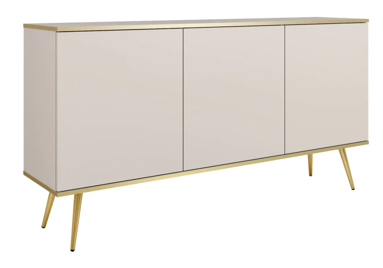 komoda-orvo-bezowa-stelaz-zloty-160-cm-bok.webp