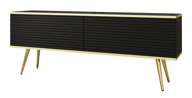 szafka-rtv-orvo-mdf-czarny-stelaz-zloty-135cm-bok.webp