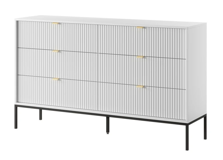 komoda-nilo-bialy-stelaz-czarny-154-cm-bok-2.webp