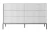komoda-nilo-bialy-stelaz-czarny-154-cm-front-2.webp