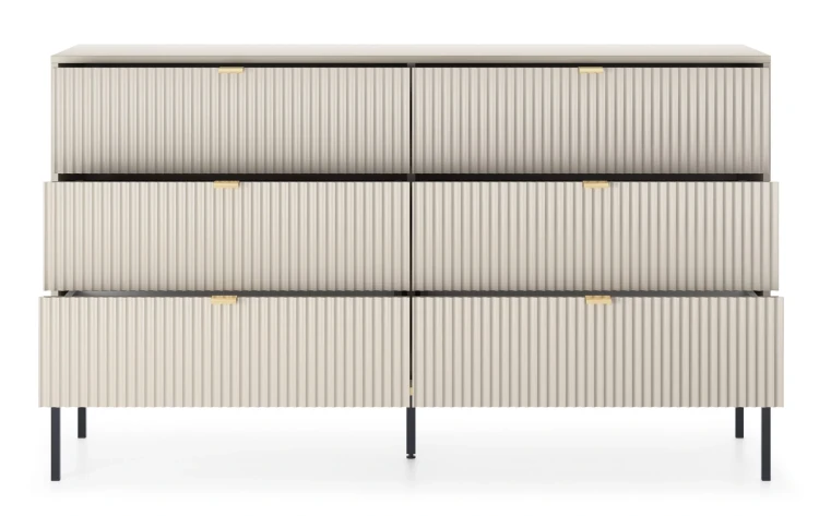 komoda-nilo-kaszmir-stelaz-czarny-154-cm-front-otwarta-2.webp