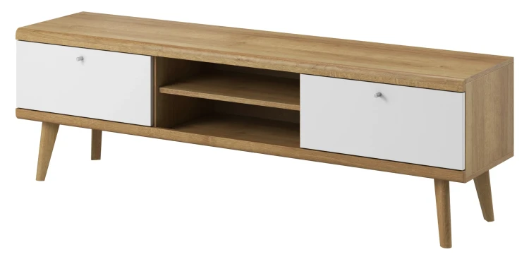 szafka-rtv-pivano-dab-riviera-bialy-160-cm-bok.webp
