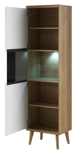 witryna-pivano-dab-riviera-bialy-50-cm-bok-otwarta.webp