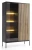 witryna-savaro-dab-wotan-czarny-104-cm-bok-2.webp
