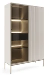 Witryna Savaro Kaszmirowa 104 cm z LED