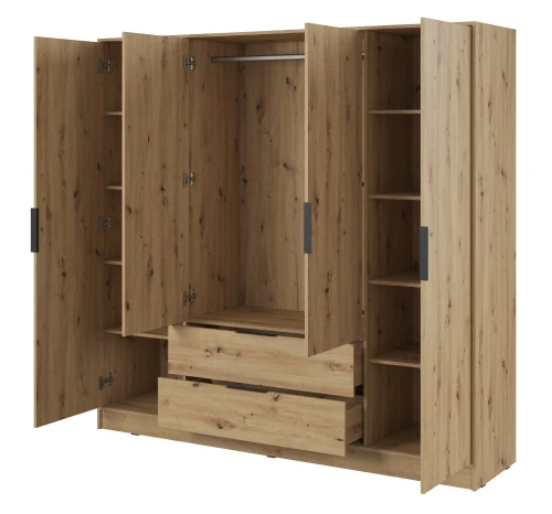szafa-kavio-dab-artisan-206-cm-bok-otwarta.webp