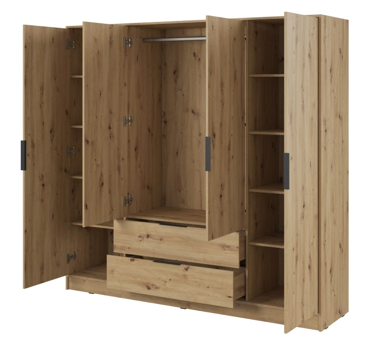 szafa-kavio-dab-artisan-206-cm-bok-otwarta.webp