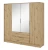 szafa-lustro-kavio-dab-artisan-206-cm-bok.webp