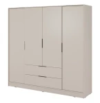 Szafa Kavio Kaszmir 206 cm 4 Drzwi 2 Szuflady