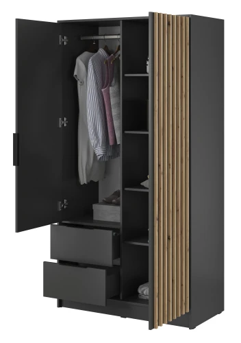szafa-nuvia-grafit-dab-artisan-105-cm-bok-otwarty.webp