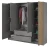 szafa-nuvia-szary-dab-artisan-206-cm-bok-otwarta.webp