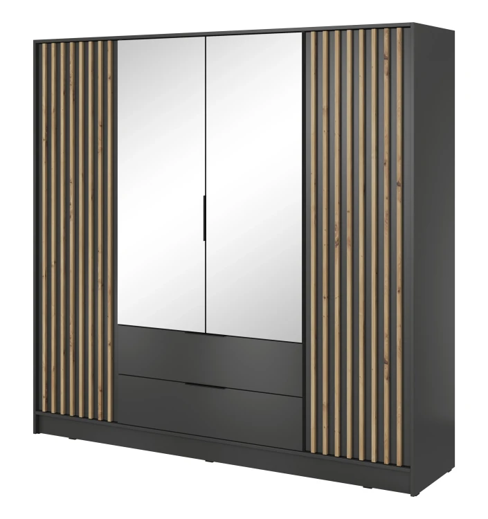 szafa-lustro-nuvia-grafit-dab-artisan-206-cm-bok.webp