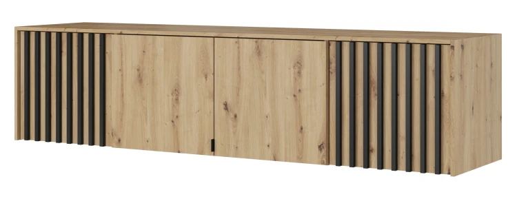 nadstawka-nuvia-dab-artisan-czarny-206-cm-bok.webp