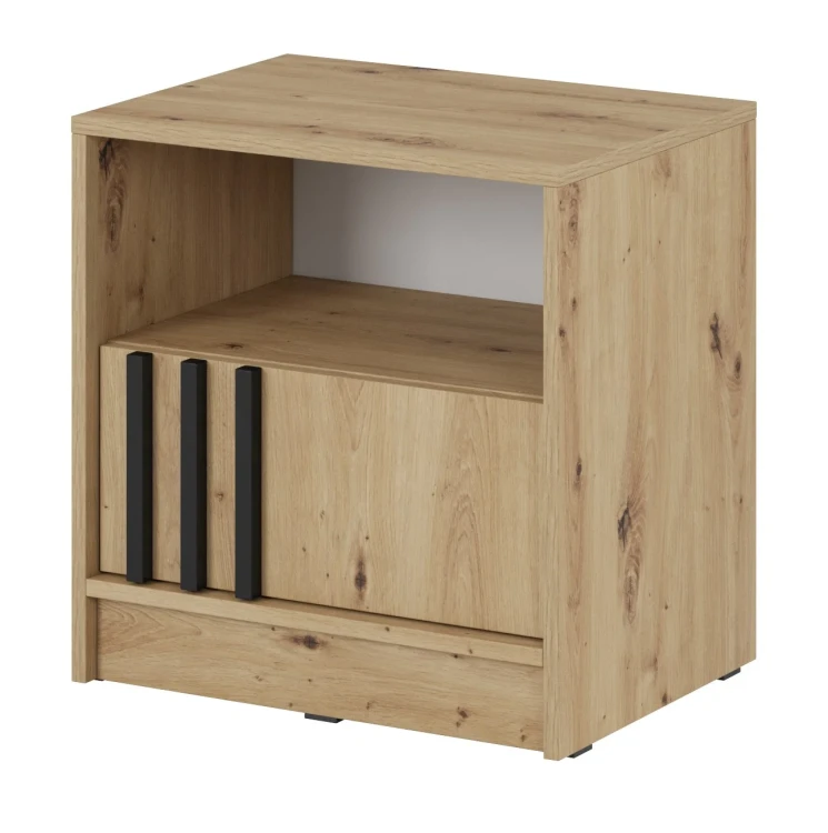stolik-nocny-nuvia-dab-artisan-czarny-51-cm-bok.webp